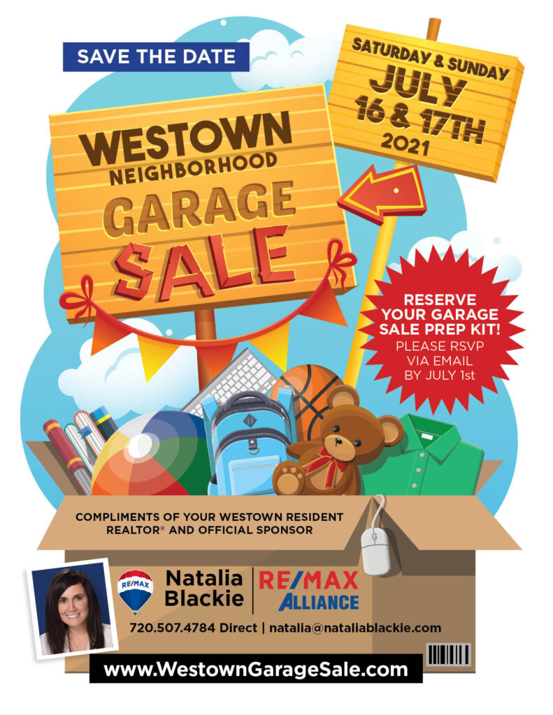 Westown Neighborhood Garage Sale 2021
